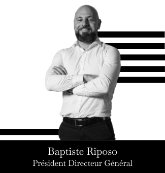 Portrait de Baptiste Riposo, Président Directeur Général de l'entreprise Alain Bonadei