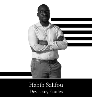 Portrait de Habib Salifou, Deviseur, Études de l'entreprise Alain Bonadei
