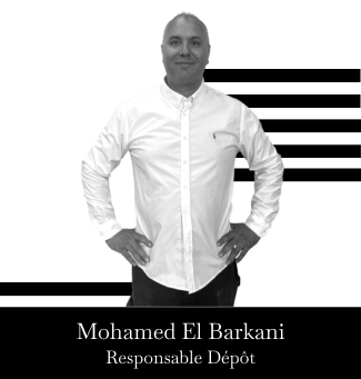 Portrait de Mohamed El Barkani, Responsable Dépôt de l'entreprise Alain Bonadei